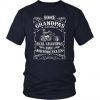 Real Grandpa Biker T-shirt AD01