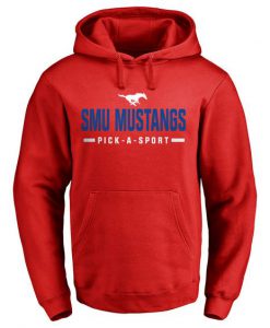 SMU Mustangs Hoodie AD01
