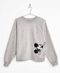 Sequinned Mickey sweatshirt SN01