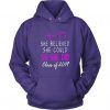 She Believed She Could - Class of 2019 Hoodie LP01