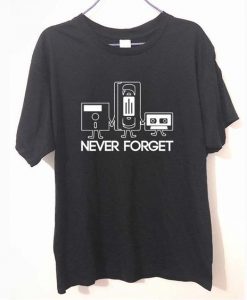 T-shirts Never Forget Floppy EC01