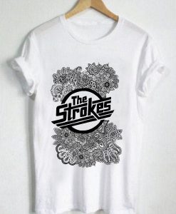 The Strokes Logo Art Tshirt ZK01