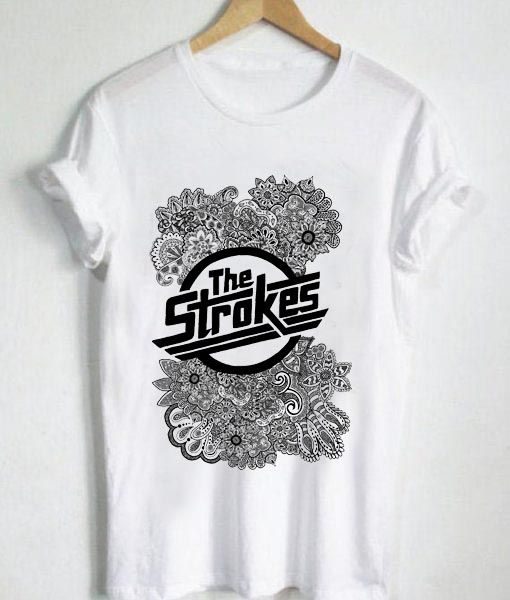 The Strokes Logo Art Tshirt ZK01