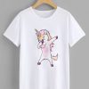 Unicorn Cartoon Tshirt ZK01