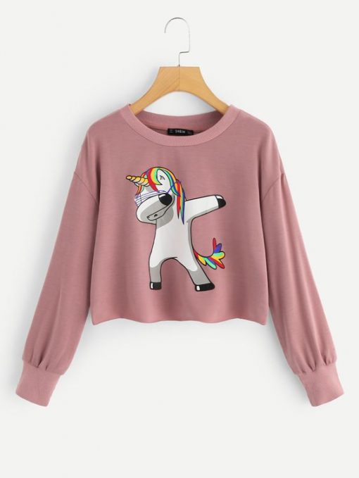 Unicorn Rap Sweatshirt ZK01