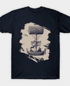 New Vintage Airship T-Shirt ZK01