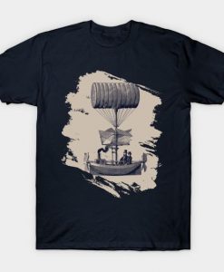 Vintage Airship T-Shirt ZK01
