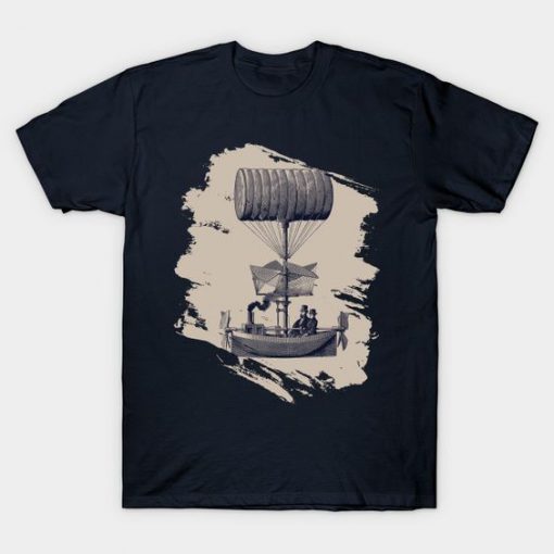 Vintage Airship T-Shirt ZK01