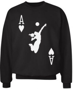 Volleyball Ace of Courts Sweatshirt SN01