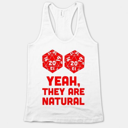 Yeah, They are Natural Tank Top EC01