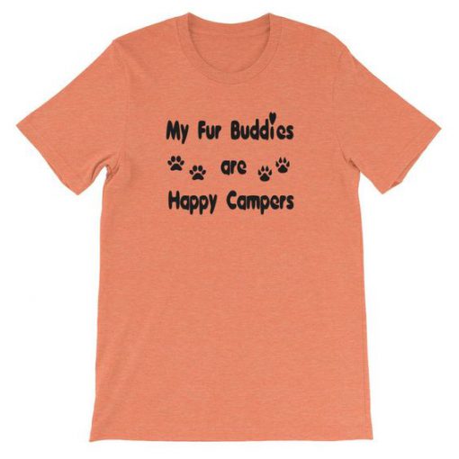 Fur Buddy Campers Unisex T-Shirt LP01