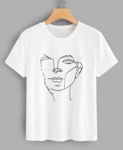 Graphic Face T-Shirt AD01