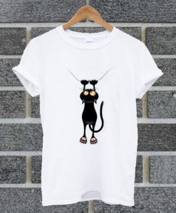 Hanging Cat T-Shirt AD01