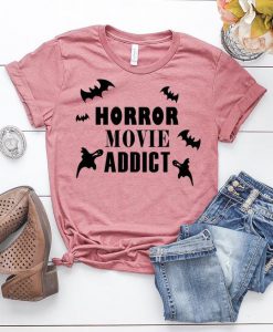 Horror Movie Addict T-Shirt AD01