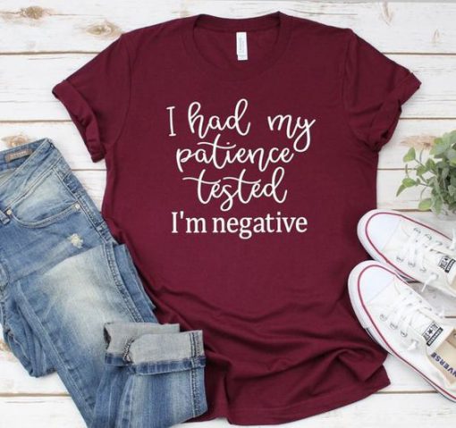I'm Negative T-Shirt SN01