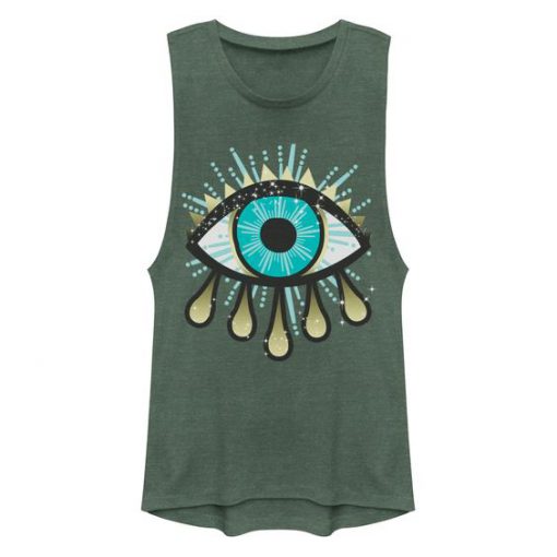 Juniors' Fifth Sun Eye Of All Muscle Tank Top AD01