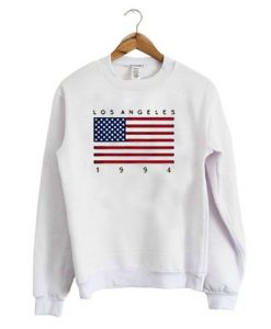 Los Angeles 1994 USA Flag Sweatshirt AD01