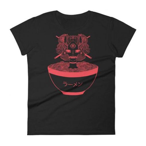 Monster Girl Ramen Noodle T-Shirt AD01