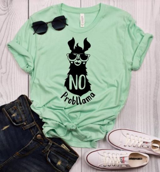 No Probllama T-Shirt SN01