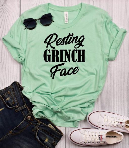 Resting Grinch Face T-Shirt SN01