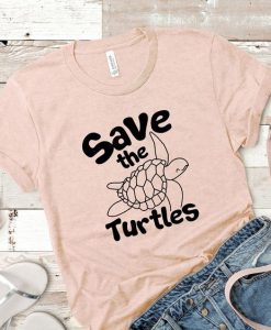 Save The Turtles T-Shirt SN01