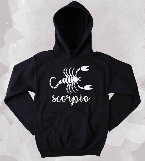 Scorpio Symbol Hoodie SN01