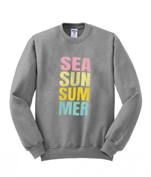 Sea Sun Summer Sweatshirt AD01