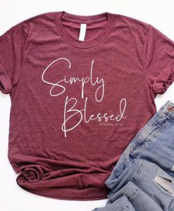 Simply Blessed T-Shirt AD01