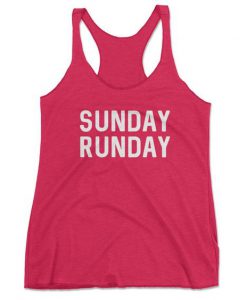 Sunday Runday Running Tank Top SN01