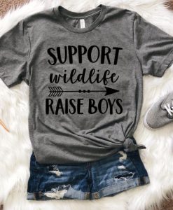 Support Wildlife Raise Boys T-Shirt AD01