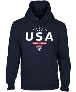 USA Weightlifting Property Hoodie AD01