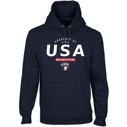 USA Weightlifting Property Hoodie AD01