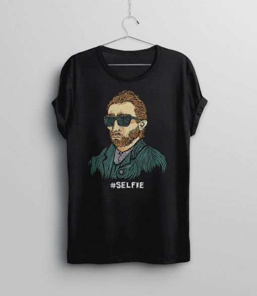 Van Gogh Selfie T-Shirt AD01