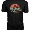 california los angeles retro vintage tshirt EC01