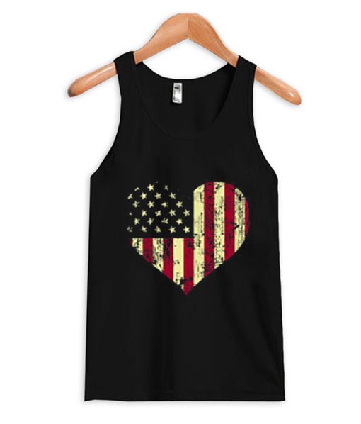 America Heart Tank Top GT01