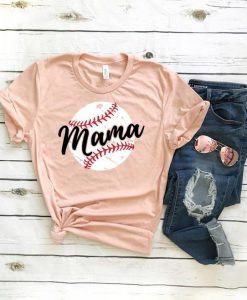 Baseball Mama Tee T-Shirt SN01