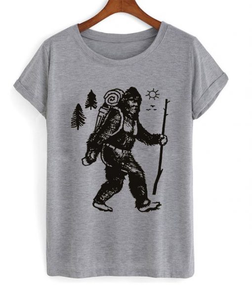 Bigfoot Hiking T-Shirt ZK01