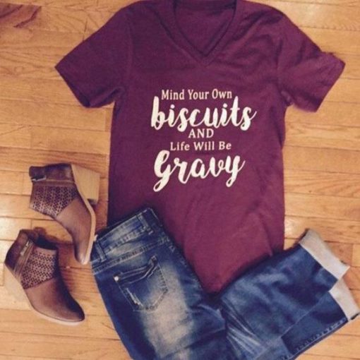 Biscuit and Gravy Tee Shirt ZK01