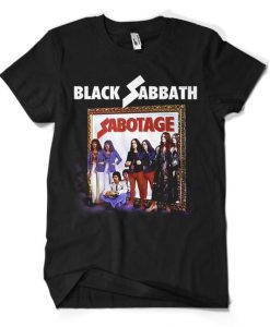 Black Sabbath Sabotage T-Shirt AD01
