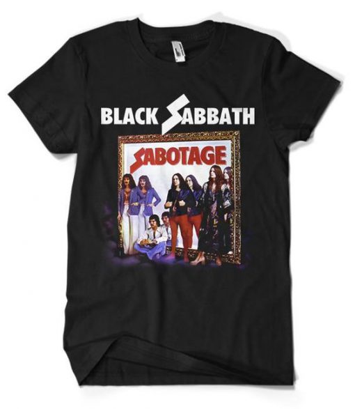 Black Sabbath Sabotage T-Shirt AD01