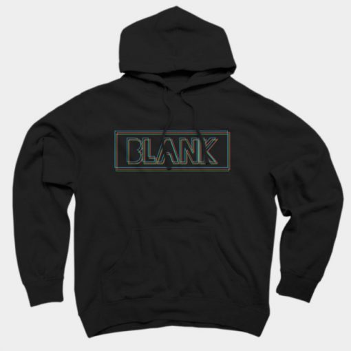 Black and Blank Hoodie GT01