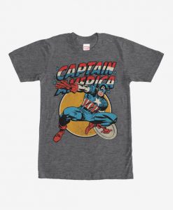 Captain America Shield T-Shirt EL01