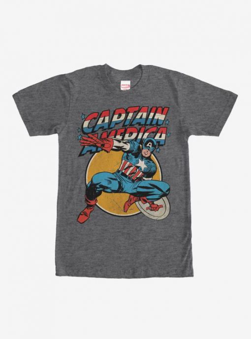 Captain America Shield T-Shirt EL01