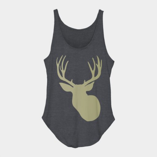 Deer Head Woman Tank Top GT01