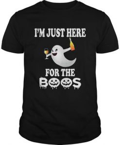 For The Boos Wine Halloween T-Shirt EL01