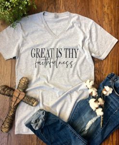 Great is Thy Faithfulness T-Shirt EL01
