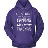 I Just Want to go Camping Hoodie EL01