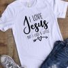 I Love Jesus but I Cuss a Little T-Shirt AD01