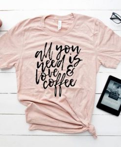 Love And Coffee T-Shirt EL01