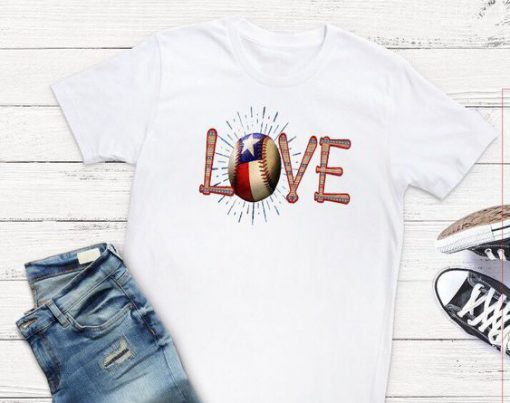 Love Baseball T-Shirt EL01